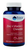 Zinc + Vitamin C Chewable Raspberry Flavor 60 Chewable Wafers