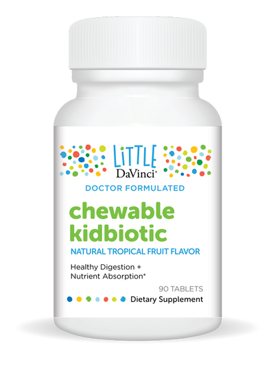 Chewable Kidbiotic Tropical Fruit 90 Tablets