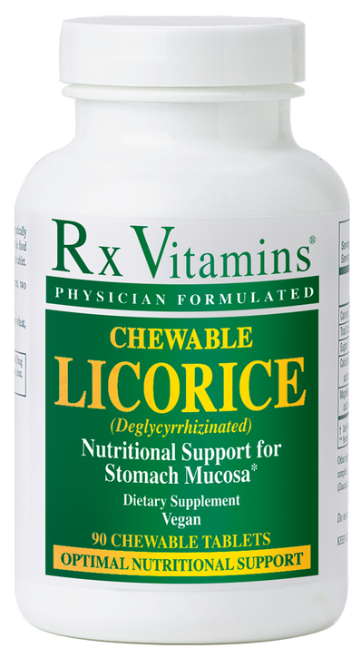 Chewable Licorice 90 Chewable Tablets