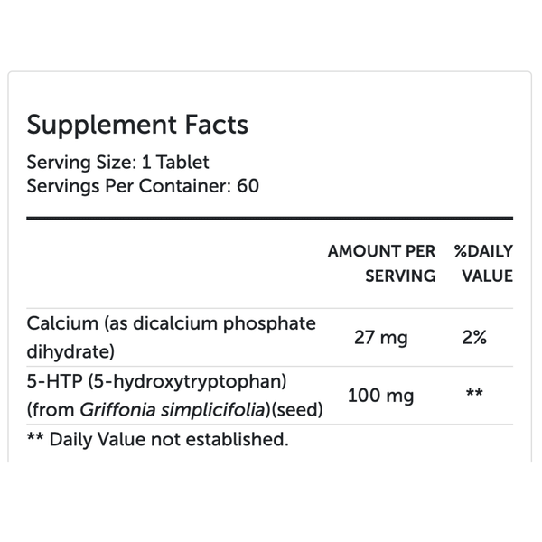 5-HTP CR 60 Tablets – Farmacy.com