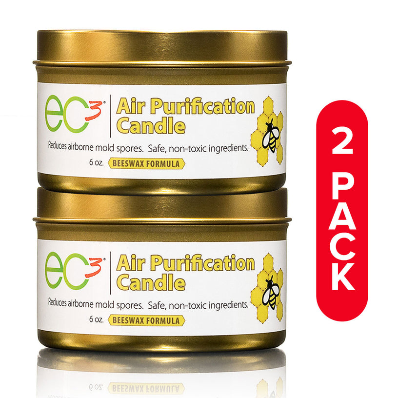 EC3 Mold Candles (2 x Beeswax)