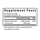 Folinic Acid 60 Lozenges
