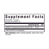 PQQ Lozenges 20 mg 30 Lozenges