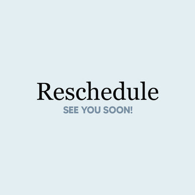 Reschedule appointment