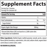 Apple Cider Vinegar Gummies 60 Gummies