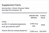 5-MTHF Plus B12 Cherry 30 Tablets