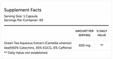Green Tea 600™ 60 Capsules