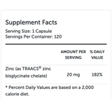 Zinc Glycinate 120 Capsules