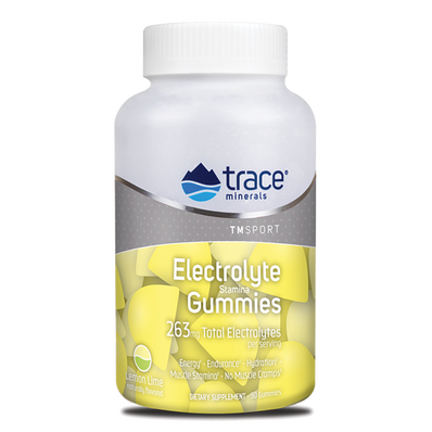 Electrolyte Stamina Gummies Lemon Lime 90 Gummies